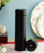 Smart water bottle with double steel walls, full view