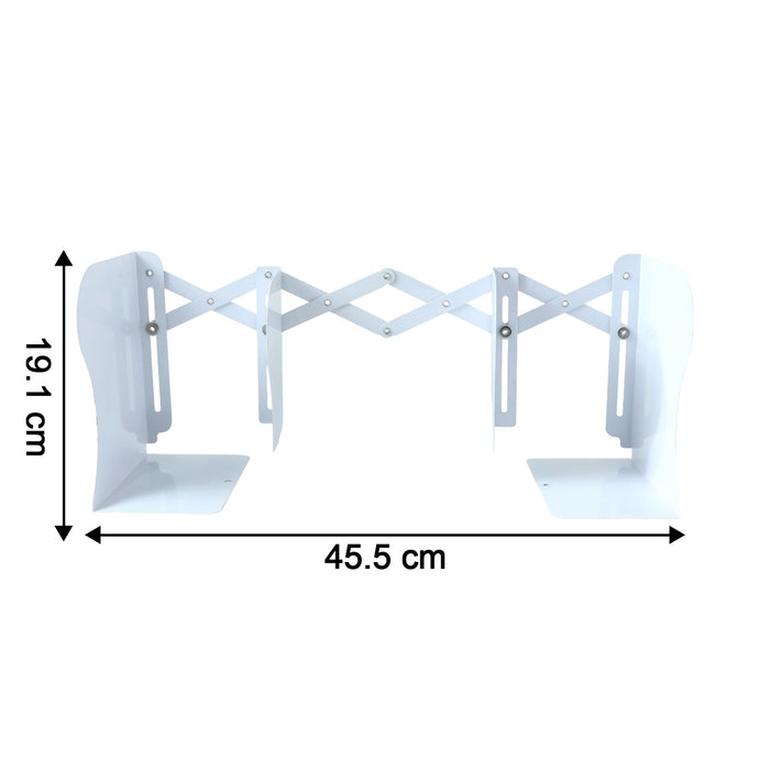 Adjustable Telescopic Iron Desk Book Stand (1 Pc) by Your Brand
