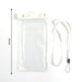 White Waterproof Phone Pouch Bag, Mobile cover (1 Pc) by Your Brand