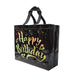 Birthday Gift Bag with Gold Shiny Stars, Reusable Party Gift Bags (1 Pc) by Your Brand