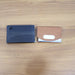 Leather & Stainless-Steel Business Card Holder (1 Pc) by Your Brand