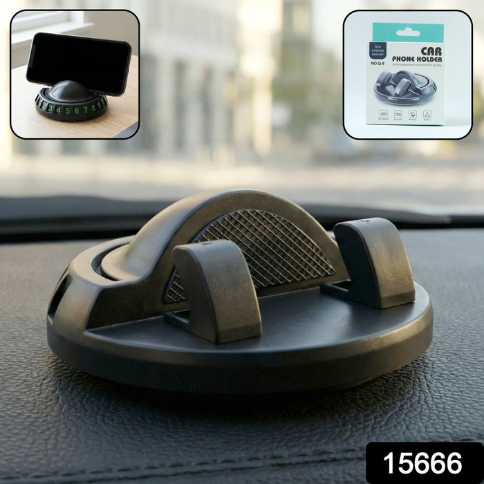 360° Rotating Anti-Slip Car Dashboard Mobile Phone Holder (1 Pc) by Your Brand