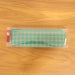 Premium Green Grid Printed Zipper Pencil Pouch Organizer (1 Pc) by Your Brand