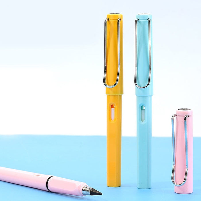 2-in-1 Everlasting Magic Pencil with Replaceable Eraser (1 Pc / Mix Color) by Your Brand