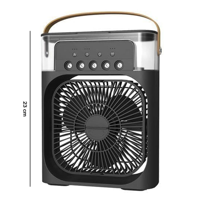 Portable Air Cooler Fan with 7-Color Light – Personal AC Fan by Your Brand