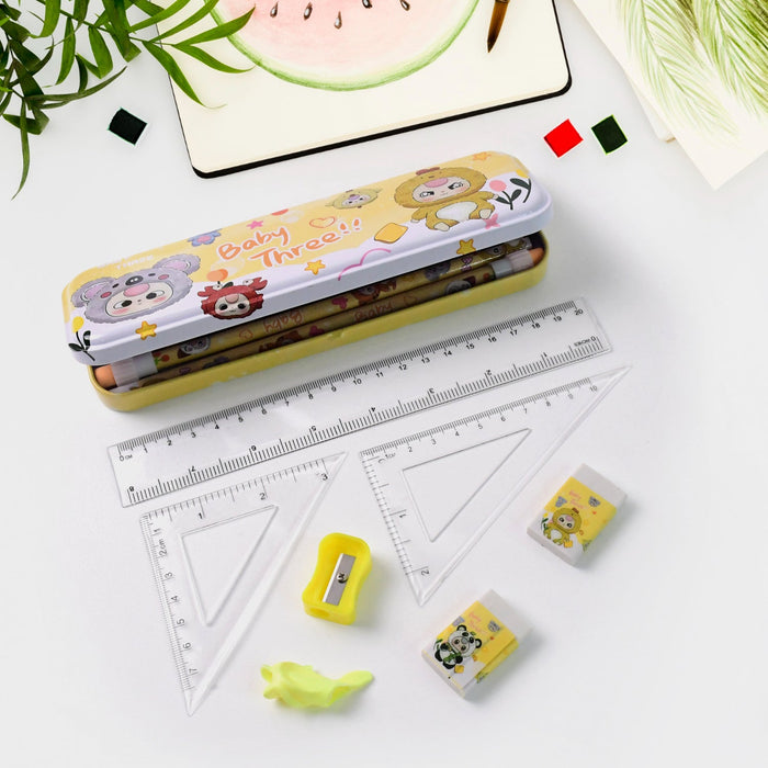 Complete Stationery Geometry Box (1 Set) by Your Brand