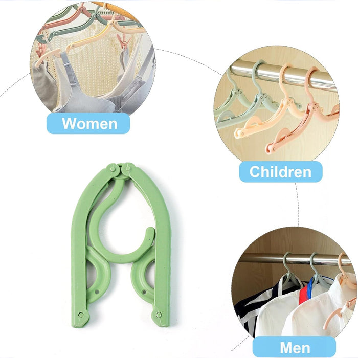 Travel Hangers, Portable Folding Clothes Hangers (1 Pc) by Your Brand