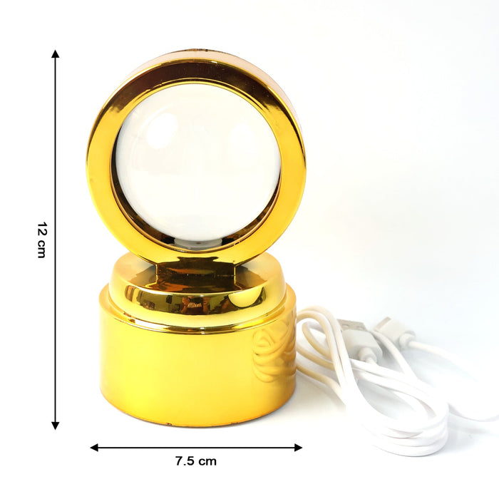 Radhe Krishna Crystal Ball Night Light – 1 Pc by Your Brand