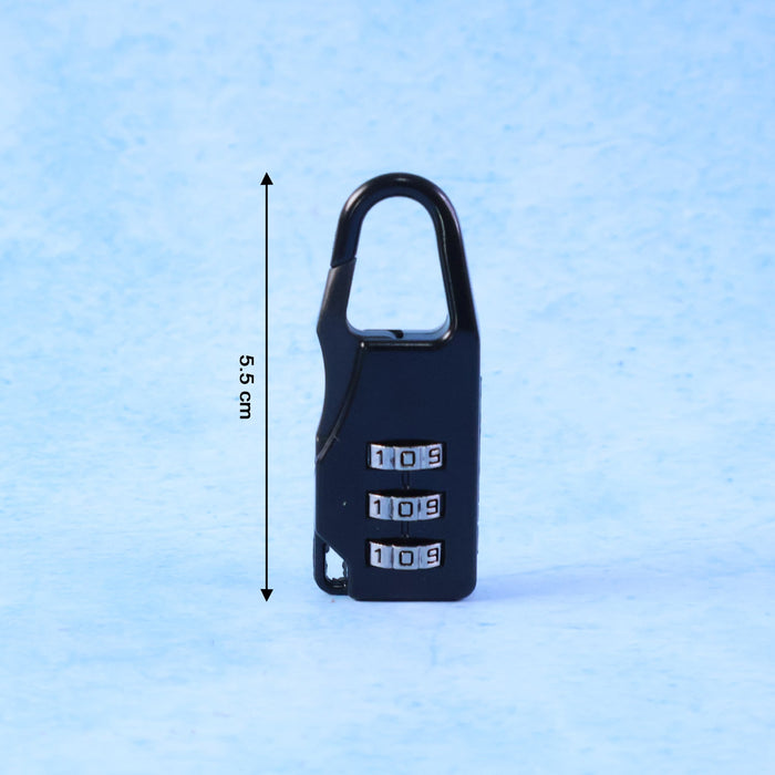 Secure 3-Digit Combination Travel Lock (1 Pc) by Your Brand