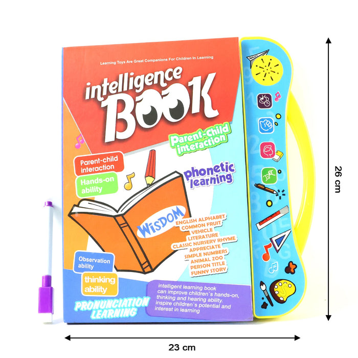 Interactive Intelligence Learning Book with Sound & Phonics (1 Set) by Your Brand