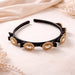 party wear gold headband
