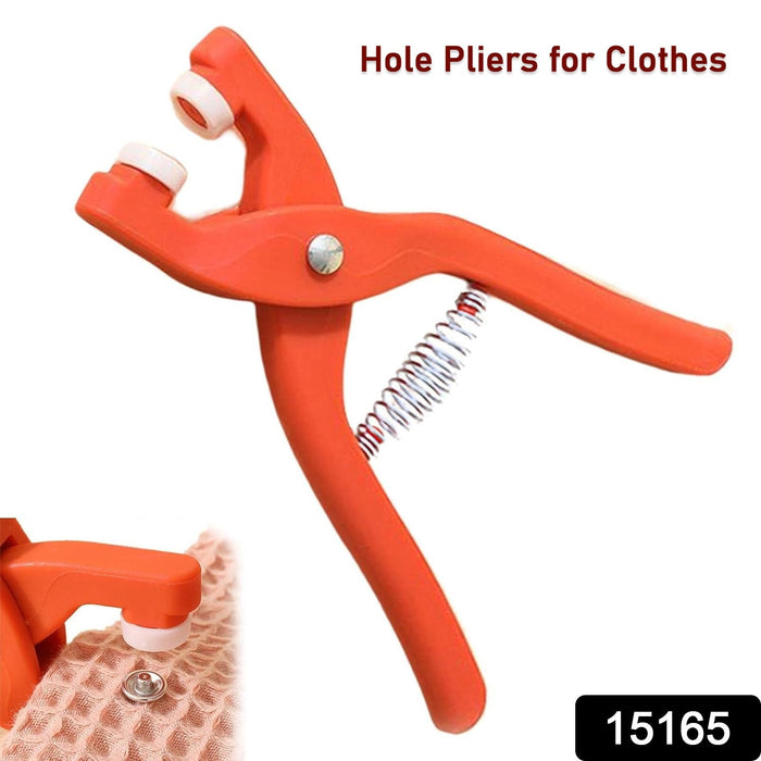Hole Pliers Eyelets for Clothes Buckle Installation Tool for Clothing Sewing (1 Pc) by Your Brand