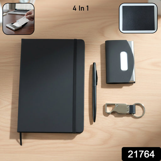Premium 4 In 1 Travel Essentials Combo Executive Gift Set by Your Brand