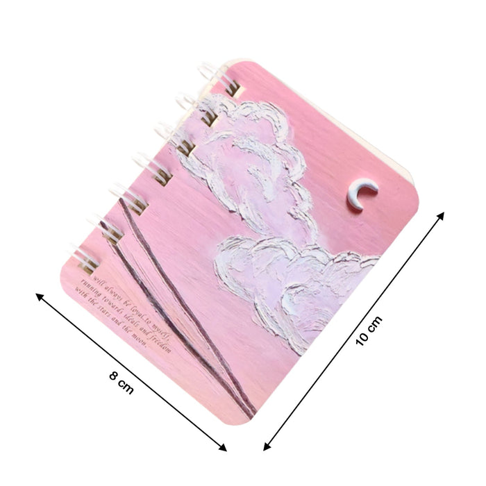 Mini Spiral Bound Pocket Notebook (1 PC) by Your Brand