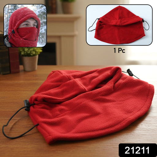 Winter Fleece Face Cover, Winter Cap (1 Pc) by Your Brand