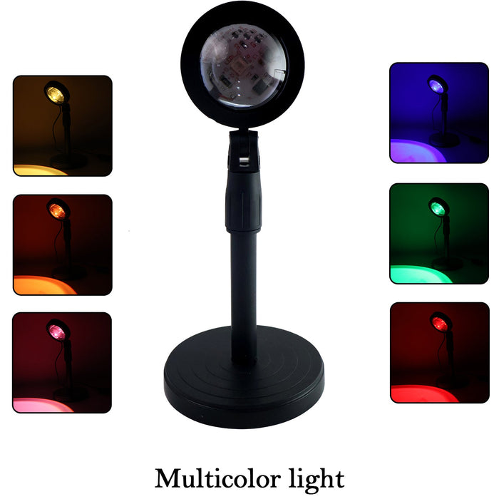 Multi Colors Sunset Lamp, Sunset Projection Lamp LED Night Lights by Your Brand