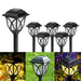 Solar Pathway Lights Outdoor Garden Lights (2 Pcs Set) by Your Brand