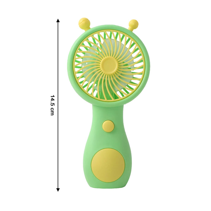 Cute Cartoon Style Rechargeable Mini Handheld Fan (1 Pc) by Your Brand