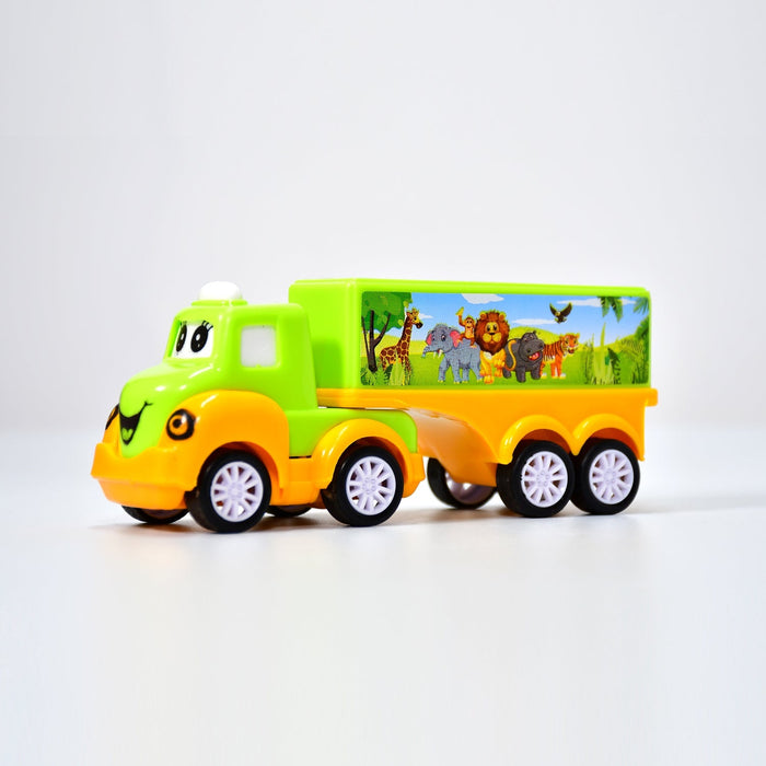 Small Green and yellow Toy Truck. by Your Brand