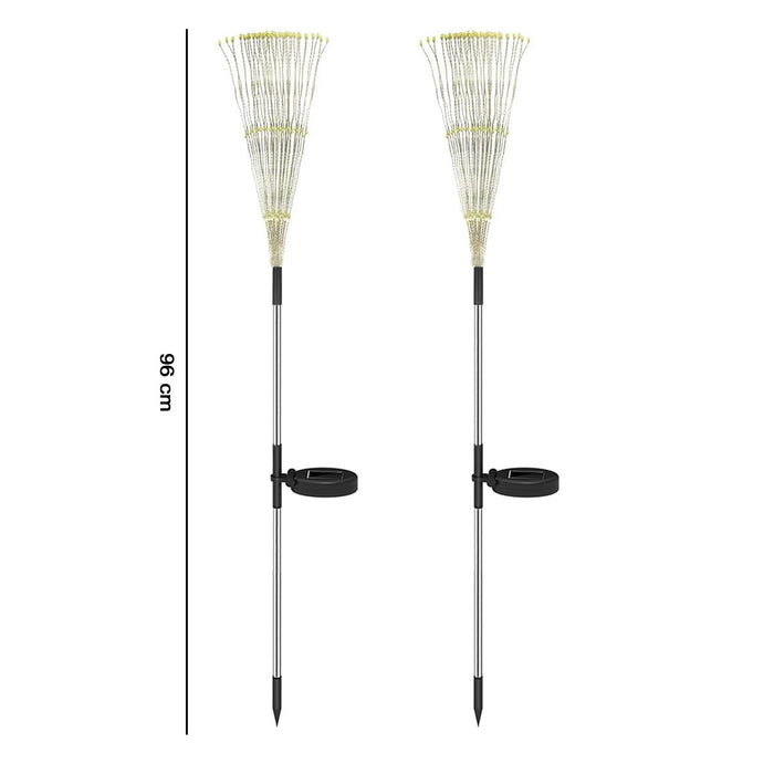 Decorative Solar Firework LED Garden Lights (2 Pc)