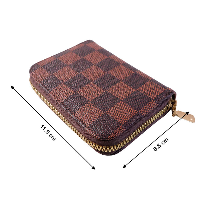 Zip Card Holder Wallet – Multi Card Organizer Case (1 Pc) by Your Brand