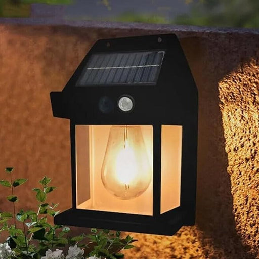 Solar Wall Lamp – Wireless Outdoor Light with Motion Sensor & 3 Modes by Your Brand