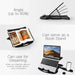 Adjustable Laptop Stand Patented Riser. With Portable Mobile Stand by Your Brand