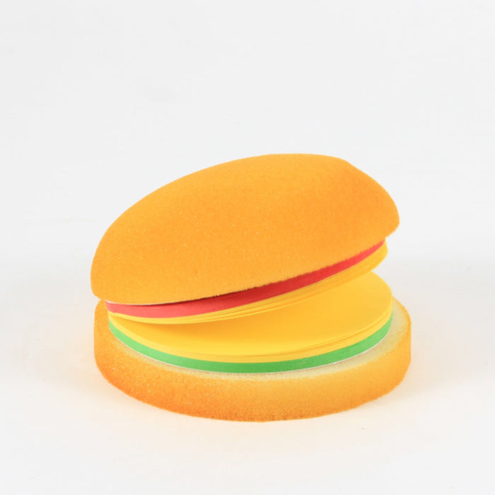 Burger Shaped Note / Sticky Notes / Memo Notes, Unique Mini Notes (Multicolor) by Your Brand