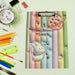 Wooden Paper Clipboard Writing Pad with Clip (1 Pc / 31×22 Cm) by Your Brand