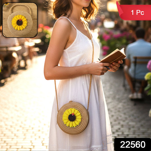 Cute Mini Round Women Crossbody Purse (1 Pc) by Your Brand