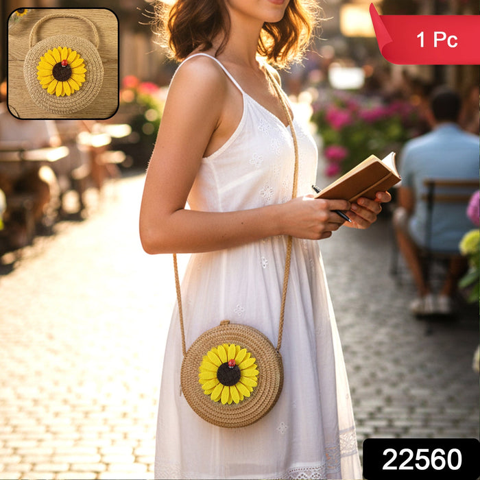 Cute Mini Round Women Crossbody Purse (1 Pc) by Your Brand