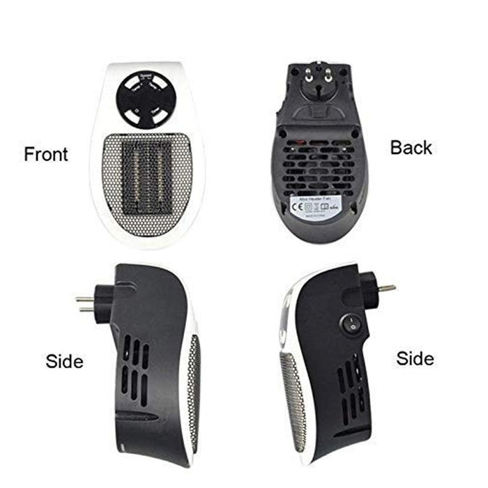 Portable Electric Heater Mini Fan Heater Desktop Household by Your Brand