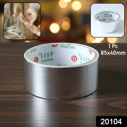 Heavy-Duty Aluminium Foil Adhesive Tape 85×40 mm (1 Pc) by Your Brand
