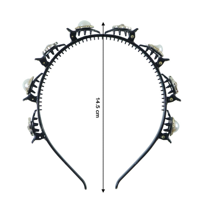Stylish Fancy Pearl Design Hair Headband (1 Pc)