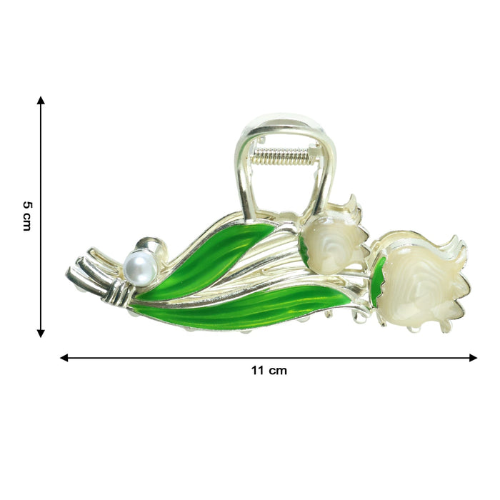 Elegant Floral Decorative Hair Claw Clip (1 Pc)