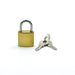 Imitation copper lock with key