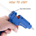 Transparent Hot Melt Glue Sticks (10 Pc Set) by Your Brand