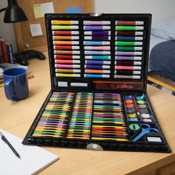 130 Piece Approx Complete art and drawing color kit by Your Brand