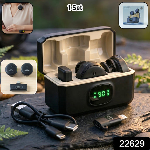 Premium Wireless Lavalier Microphone Set (1 Set) by Your Brand