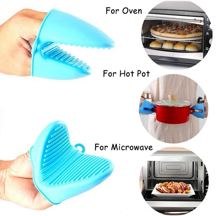 Silicone Heat Resistant Cooking Potholder for Kitchen Cooking & Baking by Your Brand