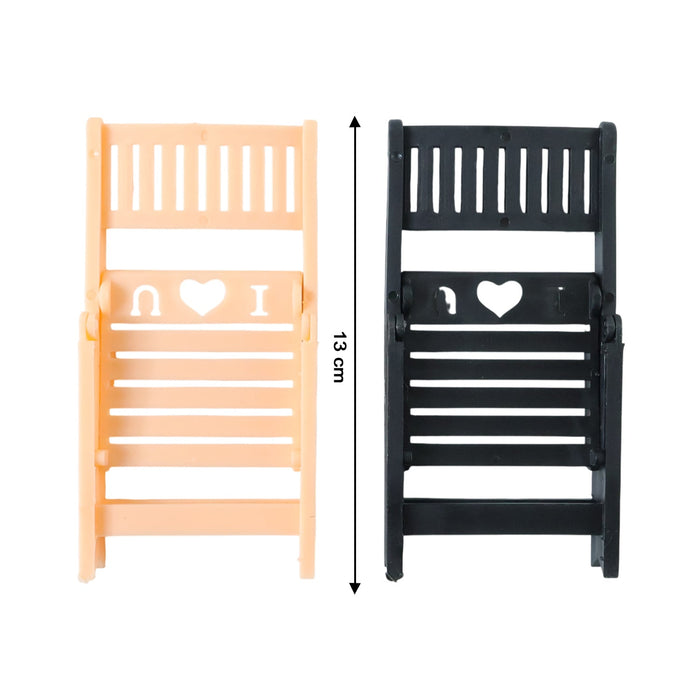 Mini Chair Shape Mobile Stand Holder (1 Pc) by Your Brand
