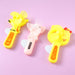 Hand Press Mini Portable Cartoon Fan Toy (1 PC, Mix Color & Design) by Your Brand