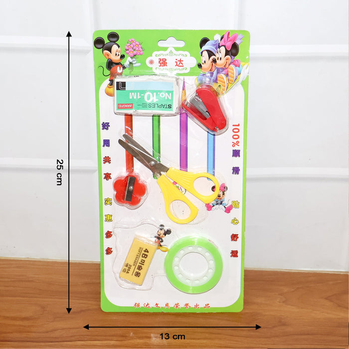 6 in 1 Multipurpose Mini Stationery Kit for Students by Your Brand