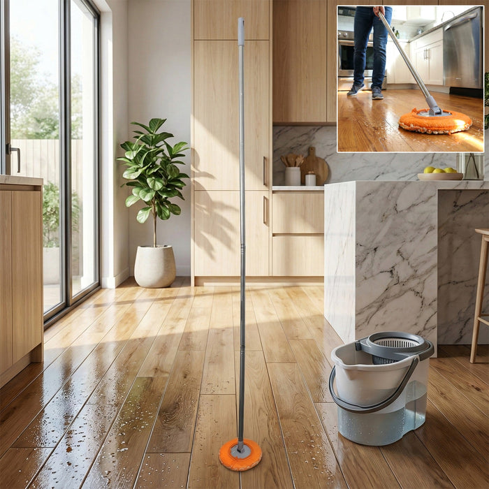 Multipurpose Spin Mop (1 Pc Set) by Your Brand