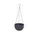 Plastic Hanging Flower Pot and Flower Pot with Chain (6 Pc) by Your Brand