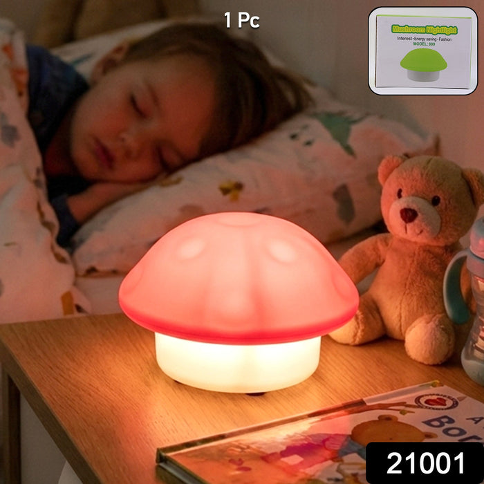 Mushroom Shaped LED Night Light (1 Pc, Mix Color) by Your Brand