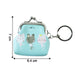 Cute Cartoon Cat Printed Mini Coin Purse Keychain (1 Pc) by Your Brand