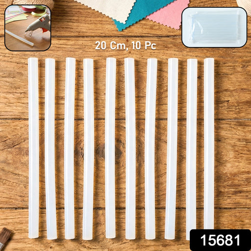 Hot Glue Stick Set 20 cm – Strong Adhesive Glue Sticks for Craft (10 Pc) by Your Brand