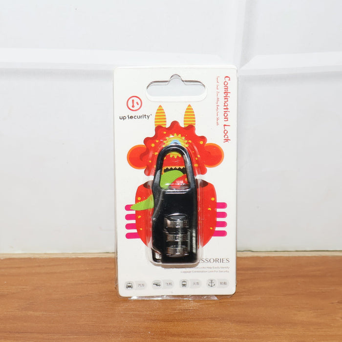 Secure 3-Digit Combination Travel Lock (1 Pc) by Your Brand