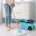 360° Spin Mop with Super Absorbent Microfiber Heads (1 Set) by Your Brand